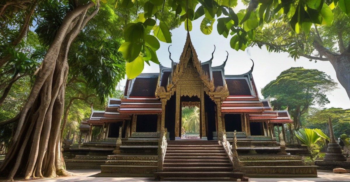 A varied Thailand landscape for planning a day trip